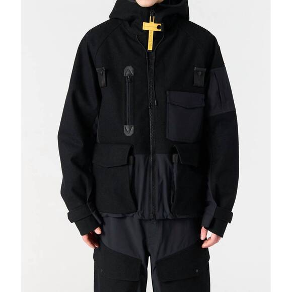 NEW PARAJUMPERS amak ski jacket in black
